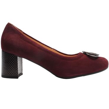 BIOECO SHOE 6736 3034 - BURGUNDY SUEDE